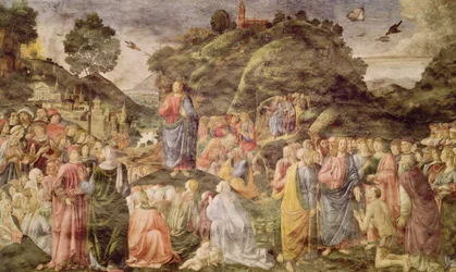 The Sermon on the Mount, from the Sistine Chapel